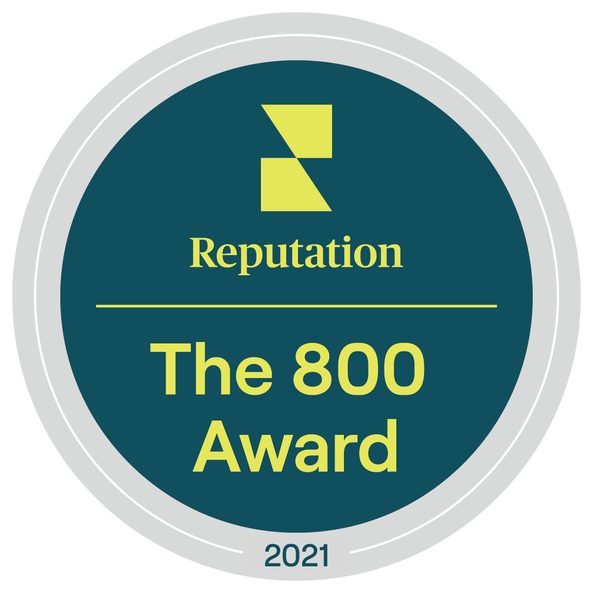Reputation: The 800 Award. 2021.